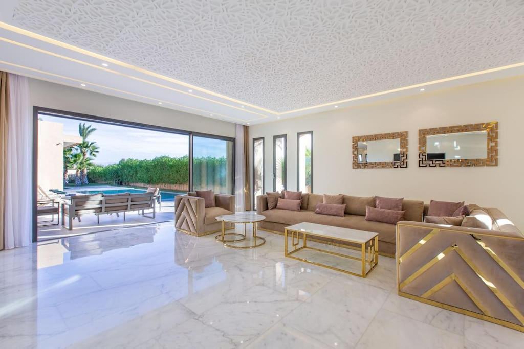 Villa Hawai, Ss Vis A Vis Avec Espace De Sport , Piscine Chauffee Marrakesh Buitenkant foto