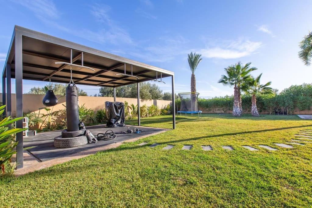 Villa Hawai, Ss Vis A Vis Avec Espace De Sport , Piscine Chauffee Marrakesh Buitenkant foto
