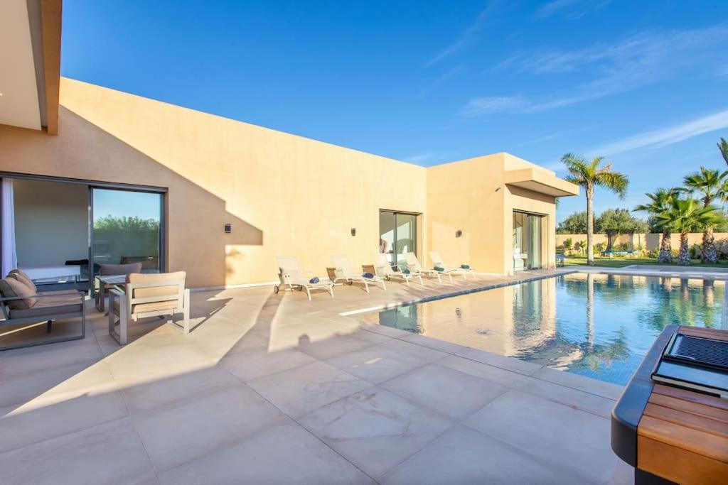 Villa Hawai, Ss Vis A Vis Avec Espace De Sport , Piscine Chauffee Marrakesh Buitenkant foto