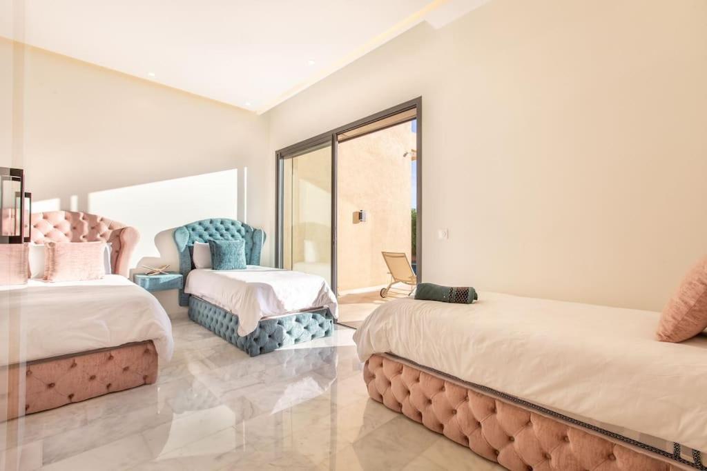 Villa Hawai, Ss Vis A Vis Avec Espace De Sport , Piscine Chauffee Marrakesh Buitenkant foto