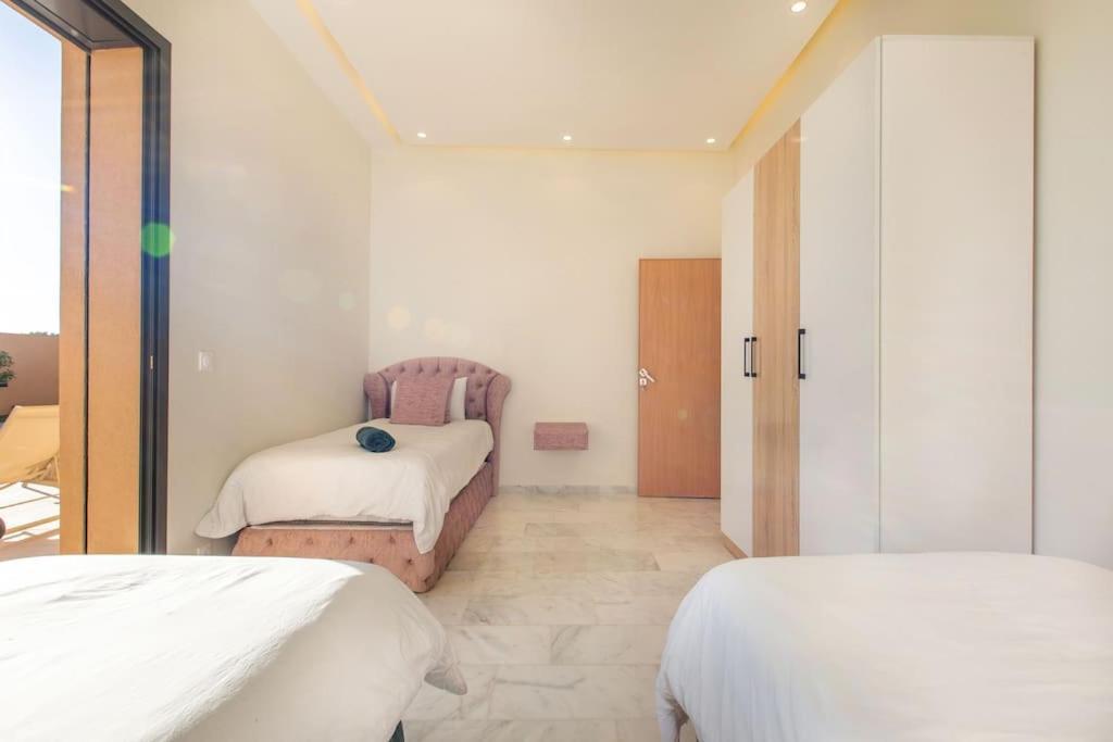 Villa Hawai, Ss Vis A Vis Avec Espace De Sport , Piscine Chauffee Marrakesh Buitenkant foto
