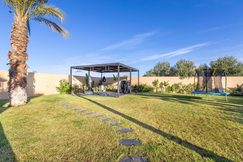 Villa Hawai, Ss Vis A Vis Avec Espace De Sport , Piscine Chauffee Marrakesh Buitenkant foto